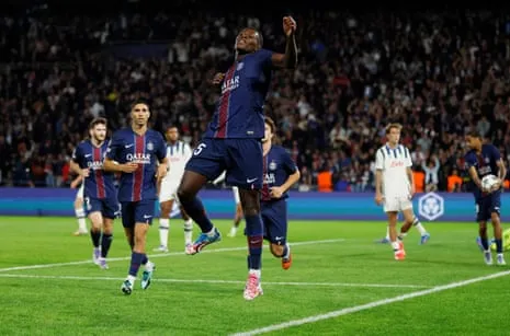 PSG Demolish Atalanta while Thuram Fires to Give Inter Milan Win at Dutch Giants